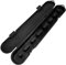 Chainsaw Chain Storage Box, Universal Portable Plastic Saw Chain Storage Case, Large Capacity Organizer Box for Chains Up to 20 Inches (Black)