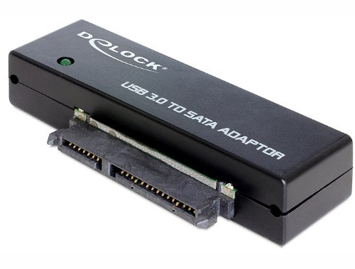 DeLOCK 62486 Adaptateur et connecteur de câbles USB3.0 SATA III Noir - Adaptateurs et connecteurs de câbles (USB3.0, SATA III, Female Connector/Female Connector, Noir)