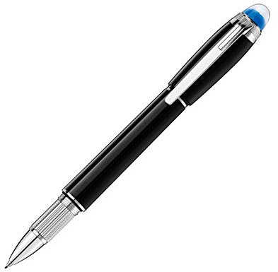 MONTBLANC Starwalker Resin Line blaue Kappe Fine Liner No 118847 Roller Ball