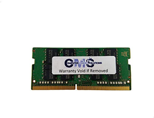 CMS 16GB (1X16GB) DDR4 21300 2666MHZ Non ECC SODIMM Memory Ram Upgrade Compatible with Dell® OptiPlex 3070 Micro, OptiPlex 5070 Micro (MFF), OptiPlex 7070 Micro (MFF), OptiPlex 7470 All-in-One - D35