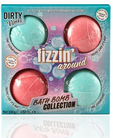 Dirty Works Fizzin’ Around Bath Bomb Collection