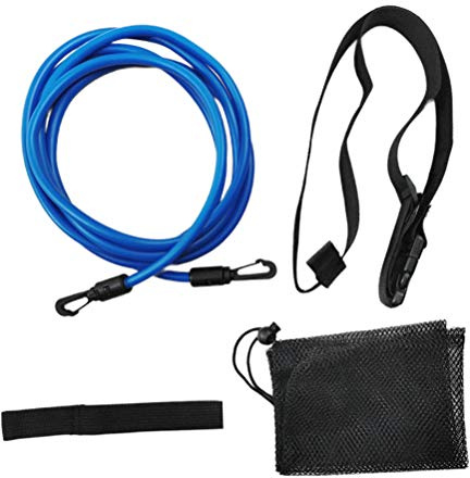 Gonetre Schwimmgurt zum Schwimmen, 20 x 20 x 4 cm, Schwimmtrainingsgürtel, Schwimmgurte, stationäres Schwimmgeschirr, statischer Schwimmgürtel