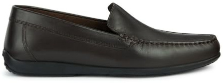 Geox U Ascanio B, Moccasin Uomo, caffè, 43 EU