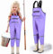 JONRRYIN Kinderwathose, Jugendliche Kinder Brust Wathose, Wathose Anglerhose kinder mit Brusttasche und Verstellbarer Riemen, Kinder Angeln Wathose Stiefel Wasserdichte Rutschfest (Lila, 29)