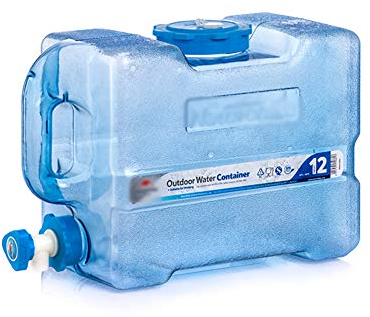 Im Freien im Auto montierter Wasserspeichereimer, im Auto montierter, mit PC verpackter Mineral-Reinwassertank aus Kunststoff, tragbarer Eimer, für Camping, Wandern, Jagen und Selbstfahrertouren
