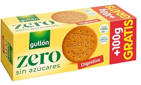 Digestive Gullón Zero 300g + 100g GRATIS