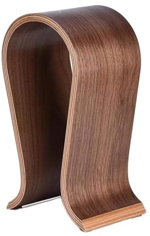 GTOULHH Supporti per Cuffie Supporto Cuffie Supporto per Cuffie in Noce Compatibile con Quasi Tutte Le Cuffie On-Ear Supporto per Cuffie da Gioco per PC Supporto per Cuffia