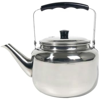 Cabilock Pfeifentopf Edelstahl Wasserkocher 2.00 L Praktischer Wasserkessel Für Küche Induktionsherd Und Gasherd Griff Gegen Hitze Für Tägliches Wasserkochen