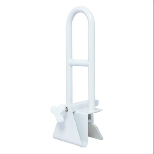 Pithsdp Bathtubs Grab Bar,handrail Grab Bars,No-Punch Bathtub Grab Bar,Bathroom Accessories,Safety Support for Elderly Senior Handicap Children,Suitable for Bathtubs(Size:15 * 17 * 43cm,Color:white)