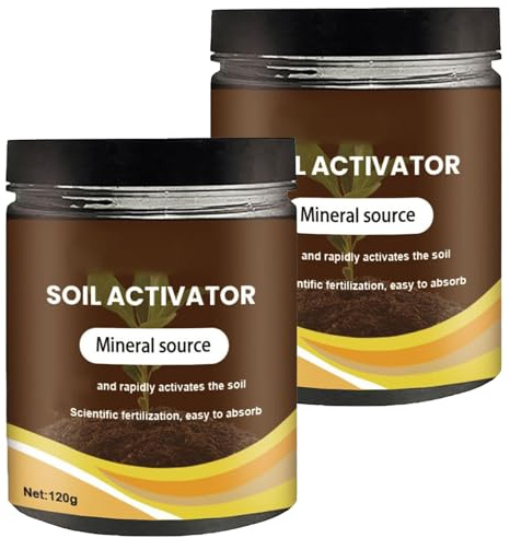 Activador de suelo, fertilizante profesional de harina de huesos, potenciador de la salud del suelo, activador orgánico del suelo y fertilizante para plantas. (2pcs)