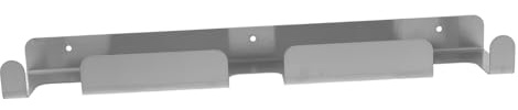 MUCKLILY Stainless Steel Pizza Wall Rack Punch Kitchen Storage Organizer for Pizza Peels and Tools Sleek Design for Home and Commercial Use Wall Mounted Holder