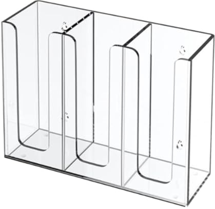 rockible Porta Cialde per Caffè, Dispenser per Bicchieri di Carta e Getta | Accessori per Ristoranti, Supporto Semplice da Tavolo, Contenitore, 3 Griglie