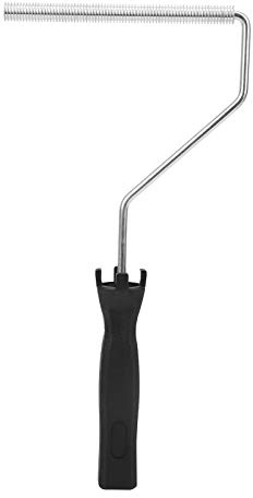 Strumento per rullo a bolle di laminazione in fibra di vetro ad alte prestazioni leggero e durevole per stampi in resina materiale composito alluminio ABS nero 6 pollici