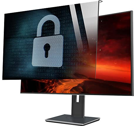 ASerZenith 20 Inch Computer Privacy Screen Filter for Widescreen Monitor, Hanging Type Anti-Glare Anti-Scratch Protector,