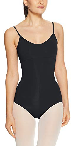 Capezio Mc102 Camisola con Espalda torcida para Mujer, Mujer, Color Negro, tamaño Small