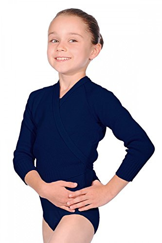Roch Valley Acrylic Crossover Cardigan 28 Navy Blue