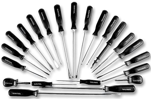 Duratool D00160 Screwdriver Set, 22pc