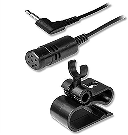 Sound Way Microfono Jack 3,5 mm compatibile con Autoradio Bluetooth ALPINE, JVC, KENWOOD, SONY