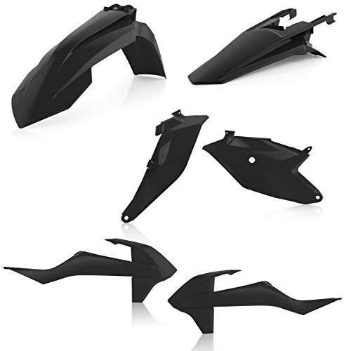 ACERBIS 0022932.090 KIT CARENE PLASTICHE COMPATIBLE MIT KTM SX 85 2018 NERO