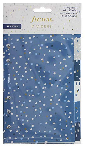 Filofax Indigo Personal Dividers, 132763