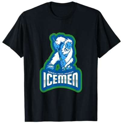 Icemen Cradle Rock Hockey Continental Hockey League Champs T-Shirt