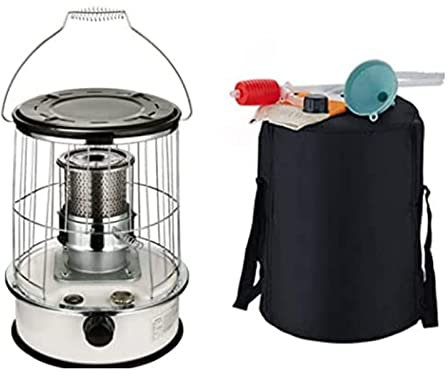 LINGOSHUN 6L Heating Camping Heater Tent Heater with Storage Bag Gas Heater Heating Area 25㎡,Heating Accessories for Hiking(Size:32x32x46cm,Color:Weiß)