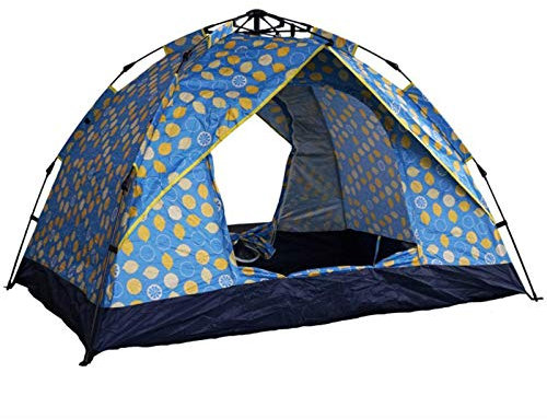 Tipi-Zelt für Erwachsene, 3–4 Personen, Familien-Campingzelt, automatisch aufklappbares Campingzelt, wasserdicht, UV-Schutz, perfekt für Outdoor, Reisen, Camping, Angeln usw