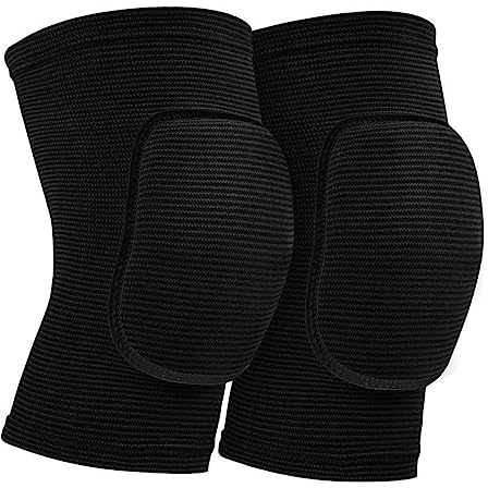 WJIAEER 2er-Pack Knieschoner, elastische Knieschoner, atmungsaktive Knieschoner, Knieschoner für Männer und Frauen, für Fitness-Workouts und tägliche Wärme, Tanz, Yoga