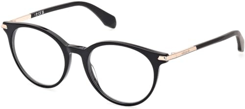 adidas Originals Brille OR 5073 001 Schwarz glänzend, Schwarz glänzend, 51/18/145, Glänzendes Schwarz, 51/18/145
