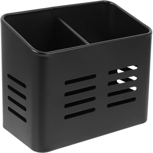 Kichvoe Porte-Ustensiles De Cuisine Pot en Acier Inoxydable Égouttoir Panier De Séchage Couverts Couverts Argenterie Organisateur Cuillère Fourchette Rangement 2