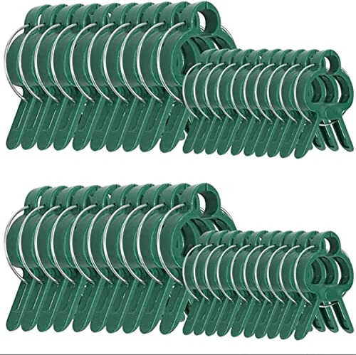 König Design Pflanzenclips Pflanzenklammern für Rankhilfe Tomaten, Rosen, Gurken und andere Rankpflanzen – Besonders einfache Rankhilfe für Pflanzen