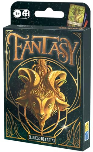 Asmodee Fantasy, Juego de Cartas Estratégico y Divertido de Hadas, Duendes y Pixies, Traiciona a Tus Amigos para Liderar el Bosque, A Partir de 7 Años, De 2 a 4 Jugadores, 15 Minutos, Español