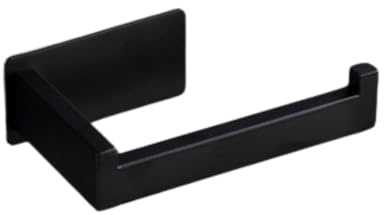 UTILYTAIS Portarrollos Papel Higiénico Autoadhesivo - Portarrollos Baño Acero Inoxidable - Portarrollos sin Taladro - Soporte de Papel Higiénico - Portarrollos Baño (Negro)