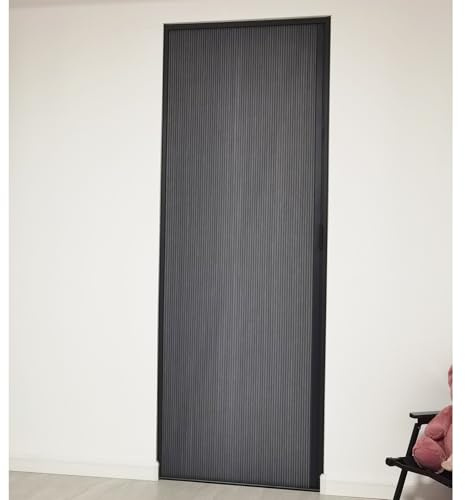 RENLXFI Puerta Corredera Plegable Puerta Divisoria De Nido De Abeja De 60-200 CM Ancho, Puertas Plegables Tipo Acordeón, Puertas Corredizas Simples O Dobles Opacas(80x200cm/31.5x78.7in)