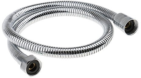 Tubo doccia 70 cm, tubo doccia di ricambio in acciaio inox, a tenuta stagna e anti-piega, facile sostituzione fai da te