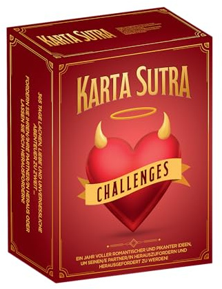 Karta Sutra Challenges - Sex Spiele für Paare – erotikspiele – erotische Spiele für pärchen – Sex kartenspiel für Paare ab 18 – Sex Spielzeug für die Paare