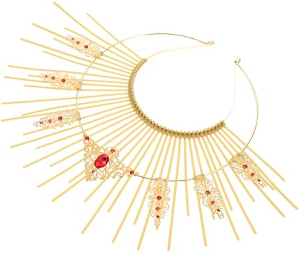 MUCKLILY Solarer Heiligenschein Stirnband Weiblich Lichtring Kopfschmuck Leicht Gelb Selbstgemacht Party Haarband