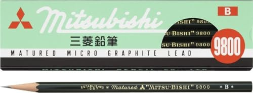 Mitsubishi Pencil pencil 9800 B K9800B dozen (12 pieces) by Mitsubishi Pencil Co., Ltd.