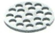 Grille pour hachoir de taille 10 et 12 / 8mm