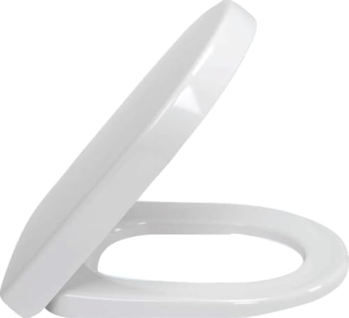 Villeroy & Boch 9M55Q101 V&B WC-Sitz Subway Quick Release Scharniere verchromt, weiß Alpin