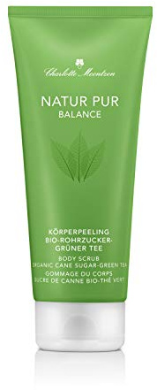 Charlotte Meentzen - Natur Pur Balance - Körperpeeling Bio-Rohrzucker-Grüner Tee - 200 ml