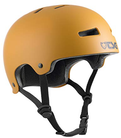 Helm Evolution Solid Color L/XL (57-60 cm), Satin, Gelb, Ochre