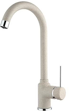 Miscelatore Monocomando Lavello, Single Lever Sink mixer, Granito Avena