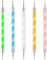 5 stücke Dotting Pen Strass Nail Art Dotting Tools Nail Design Marbleizing Werkzeug für Punkte und zum Marmorieren