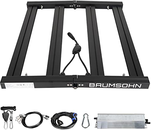 Baumsohn® ProLine GL2000W Vollspektrum LED Grow Light Pflanzenlampe mit LED Technologie Pflanzenlicht dimmbar mit 5 Jahre Herstellergarantie