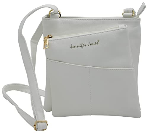 JENNIFER JONES - Modische kleine Damen Handtasche, Umhängetasche | Crossbody Bag, Schultertasche