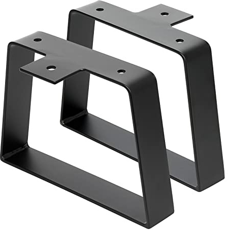 Signstek 8 inch/20cm metal, heavy-duty, modern DIY metal furniture with screws, used for bedside tables and TV stands