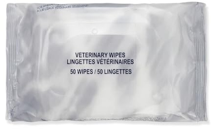 Healthy Surplus Optixcare Augenreinigungstücher für Hunde und Katzen, 50 Stück, 2 Stück (insgesamt 100 Tücher)