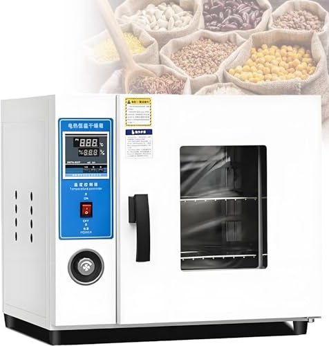 GLBMXDD Horno de Secado rápido de Temperatura Constante de 15 l/40 l, Horno de Laboratorio silencioso de Acero Inoxidable con Control de Temperatura para el Secado de artículos. 15L