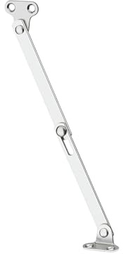 Häfele 365.10.783 - Klappenhalter | Länge: 300 mm | Für Klappen und Oberschränke | Stahl | Vernickelt | Zum Schrauben